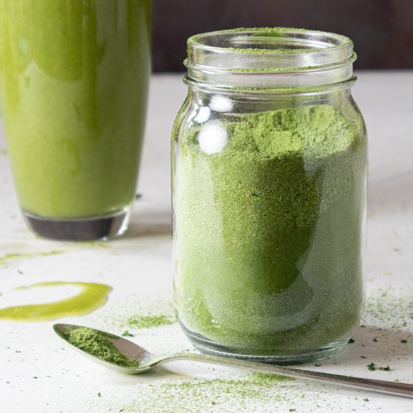 How to Make Green Superfood Powder for Smoothies - Joyful Abode