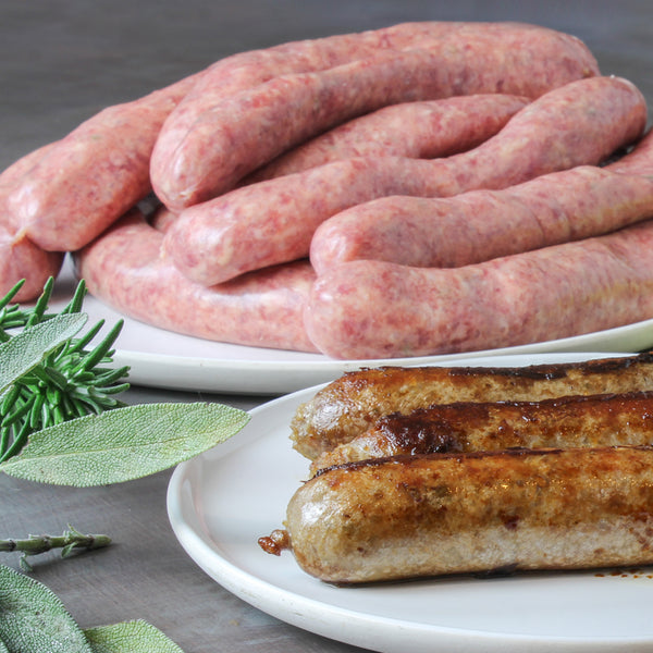 Made from scratch homemade Beef sausages - Luvele US