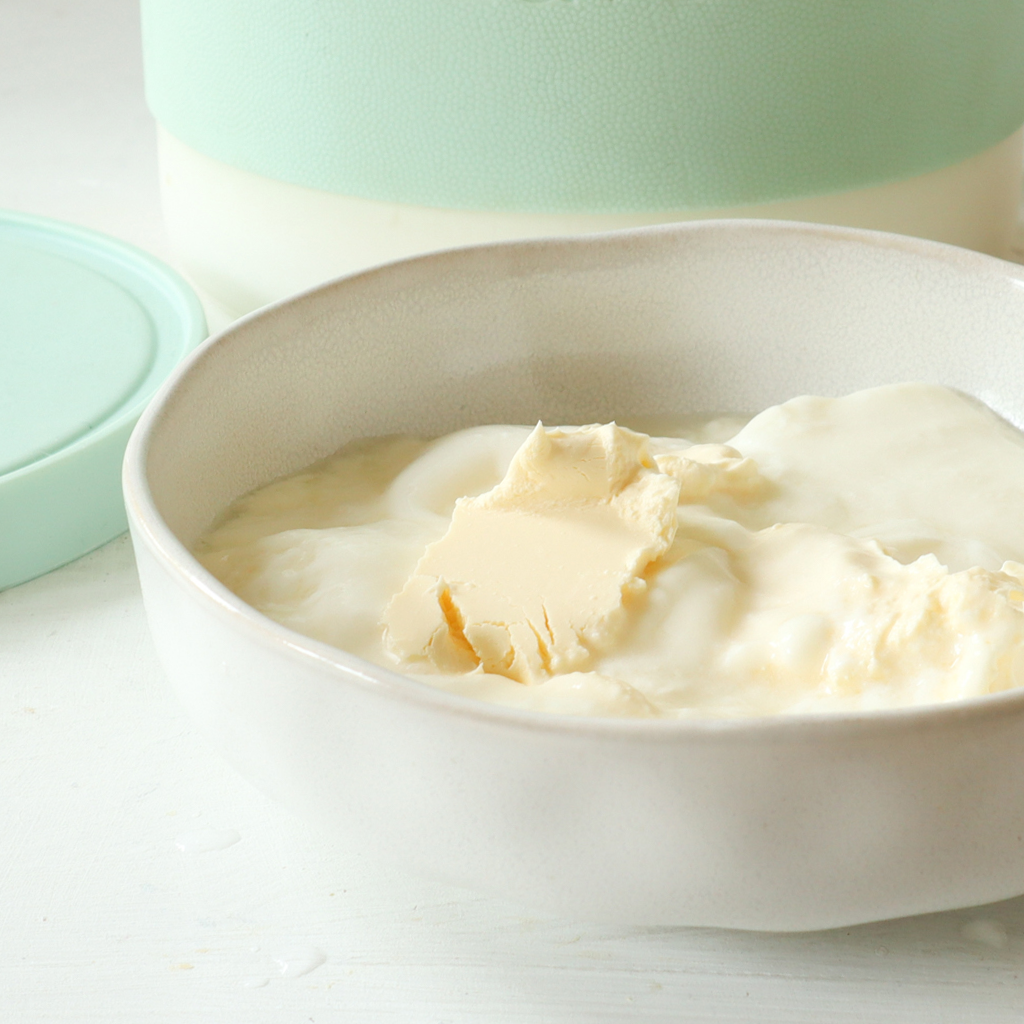 How to make raw milk yogurt