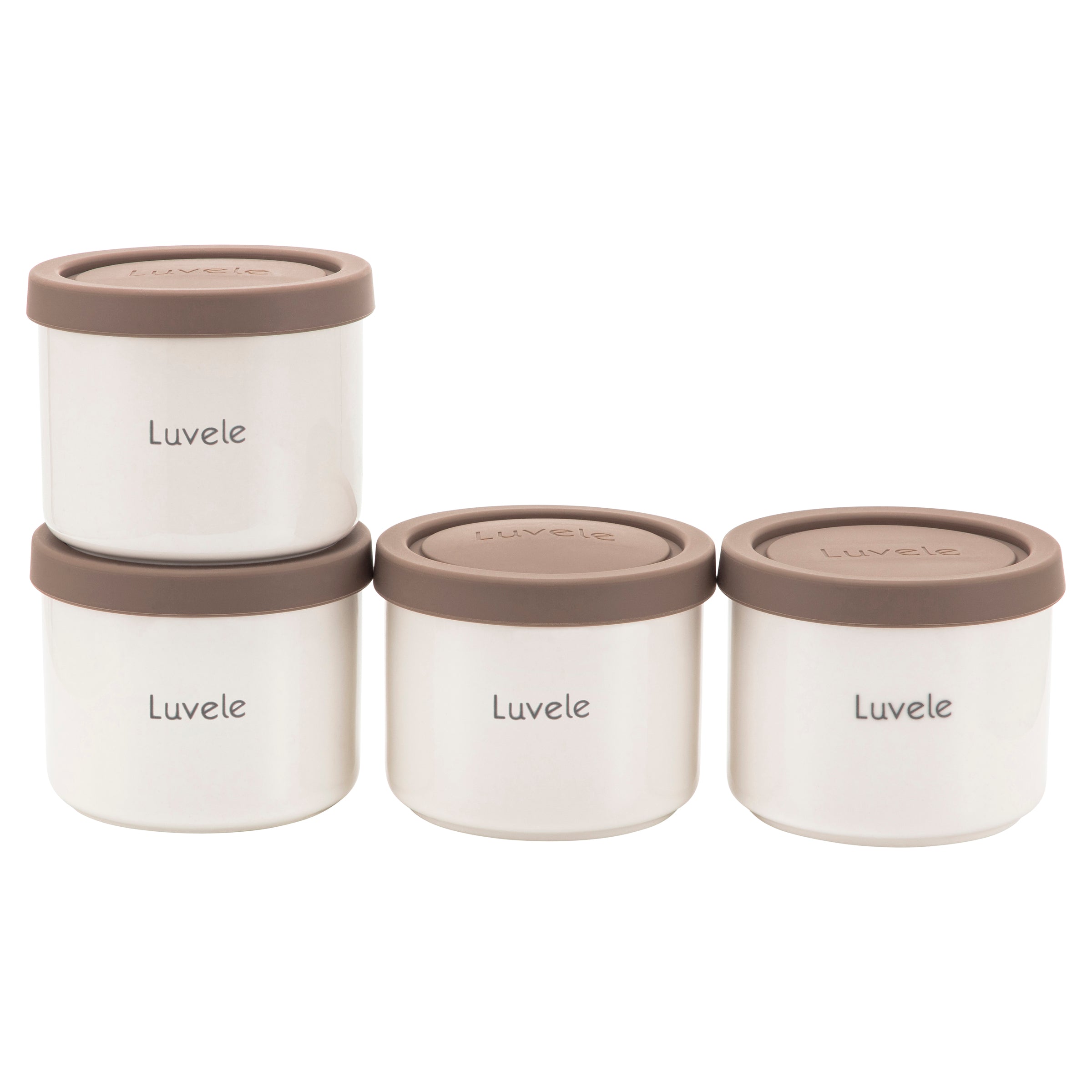  Yogurt Container Lids, Clear Plastic Food Storage Replacement  Lids Compatible with Yogurt Glass Jars : Home & Kitchen